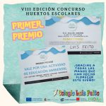 VIII Concurso de Huertos Escolares Sostenibles"