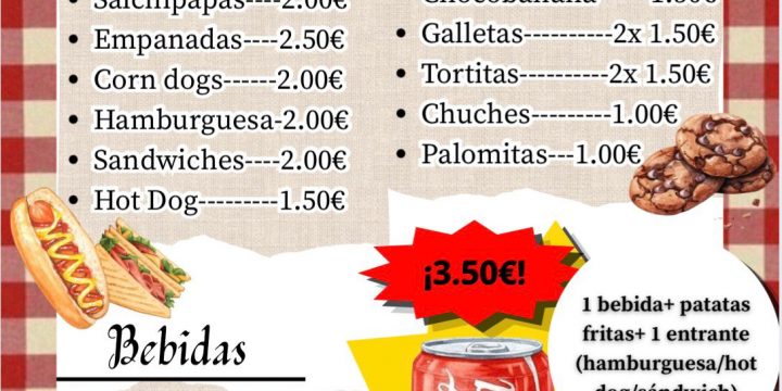 ¡Los alumnos de 4º de la ESO inauguran su mercadillo de comidas y bebidas!