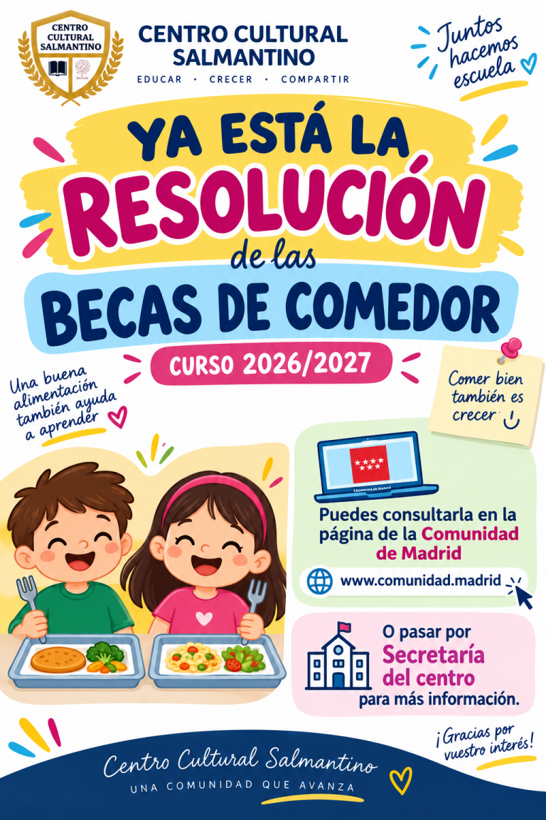 SE HA PUBLICADO LISTADOS DE BECAS DE COMEDOR . PREGUNTA EN SECRETARÍA