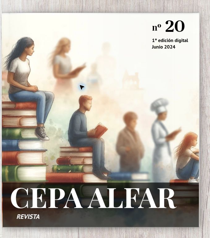 Portada de Revista Alfar, número 20, junio de 2024.