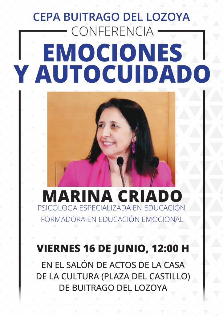 Cartel charla