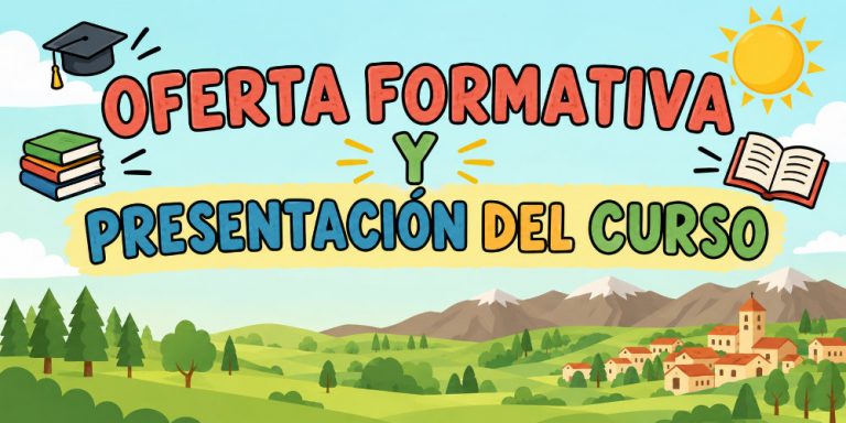 Oferta formativa y presentación del curso 26-27 CEPA Buitrago