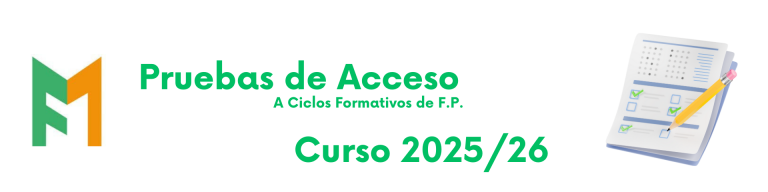 Pruebas de Acceso a Ciclos Formativos