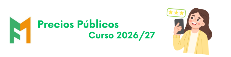 Precios Públicos Curso 2026/2027