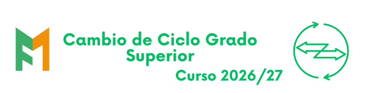 Cambio de Ciclo. Curso 2026-27