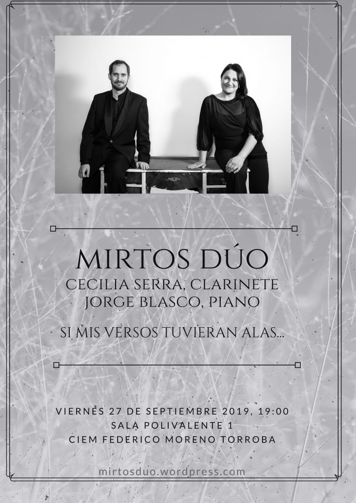 Cartel Mirtos Dúo