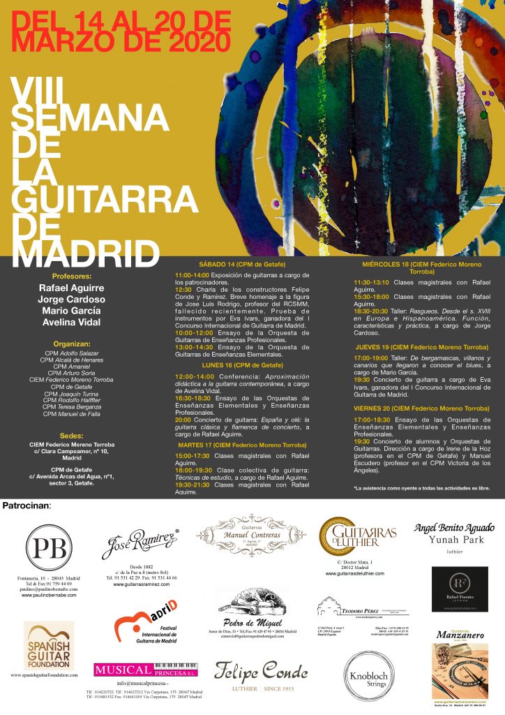 VIII Semana de la Guitarra de Madrid