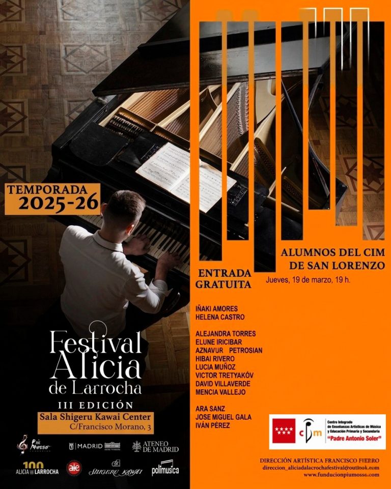 Festival Alicia de Larrocha – III Edición