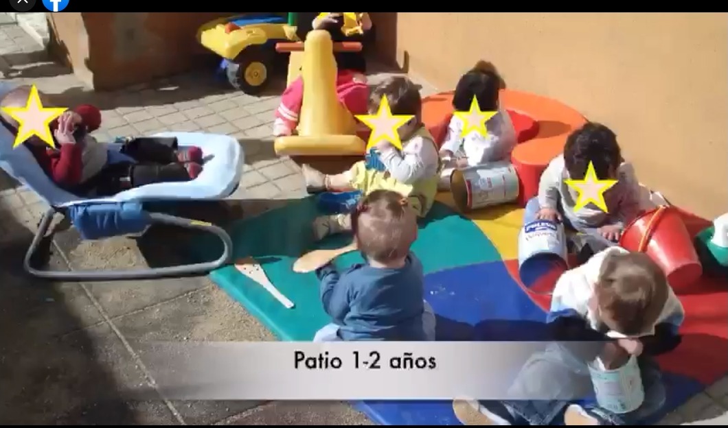 Patio de 1 a 2 años