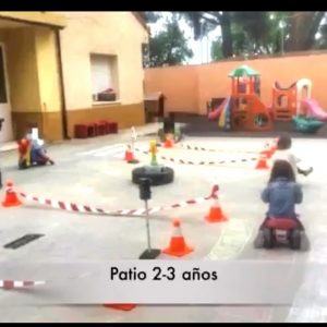 Patio de 2 a 3 años