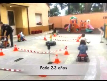Patio de 2 a 3 años