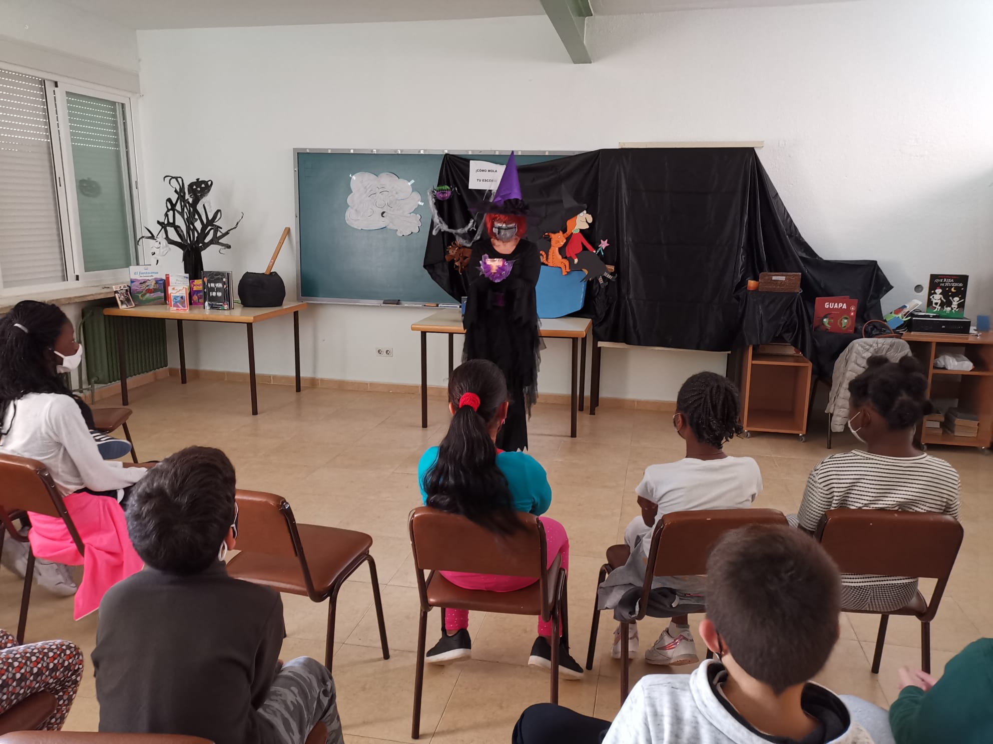 Jornadas de cuentacuentos con motivo de Halloween