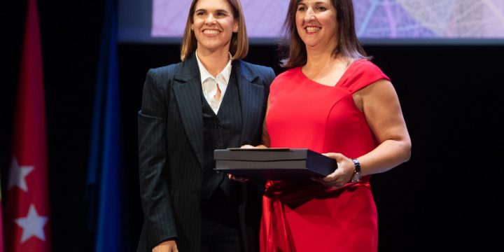 Recogida del Premio Profesora Cervantes Chico 2023