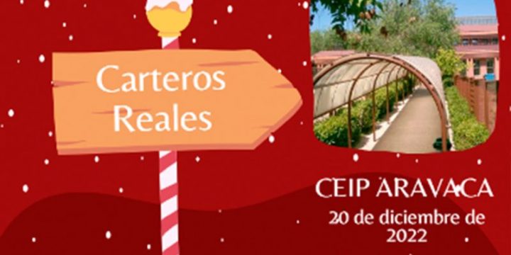 Visita de los Carteros Reales en el CEIP Aravaca