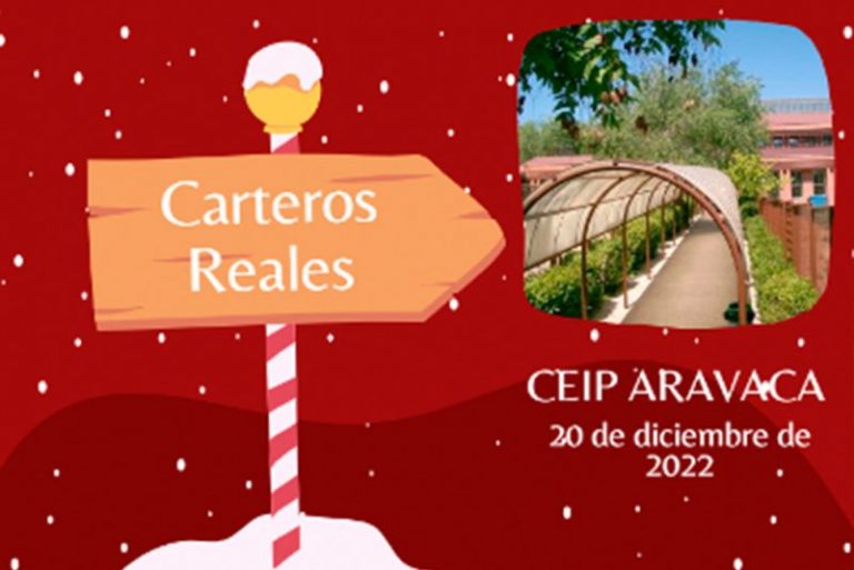 Visita de los Carteros Reales en el CEIP Aravaca