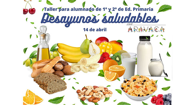 Charla desayunos saludables para familias. (25 de abril de 2023)