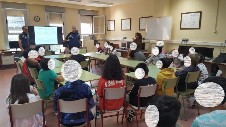 Nueva charla de los Agentes Tutores en el CEIP Aravaca