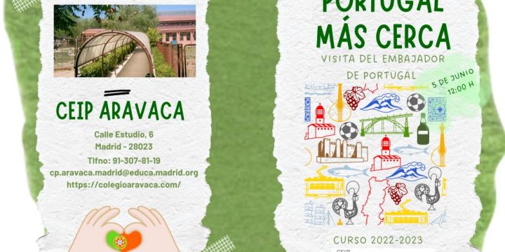 ¡Visita especial del Embajador de Portugal al CEIP Aravaca!