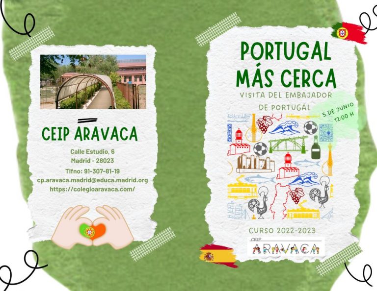 ¡Visita especial del Embajador de Portugal al CEIP Aravaca!
