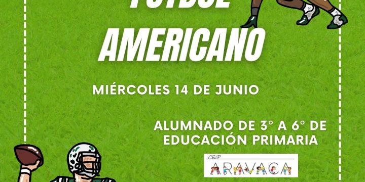 Exitosa jornada de Fútbol Americano para nuestros alumnos de 3º a 6º de Primaria