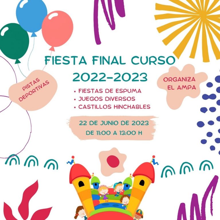 La Fiesta Final de curso del CEIP Aravaca llena de alegría y diversión