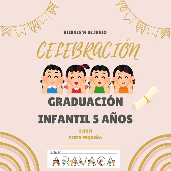Graduación de los Pequeños Graduados de Infantil