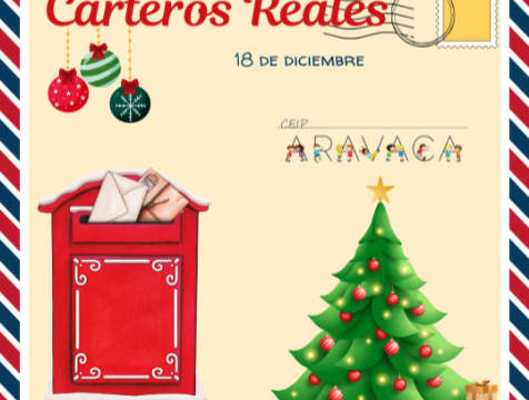 La Magia de la Navidad Llega al CEIP Aravaca con la Visita de los Carteros Reales