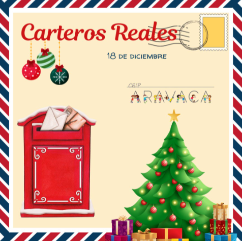 La Magia de la Navidad Llega al CEIP Aravaca con la Visita de los Carteros Reales
