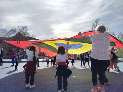 II Jornada Deportiva Intergeneracional en el CEIP Aravaca