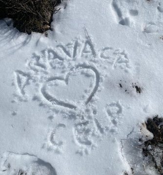 Nos divertimos en la nieve (14 de febrero)