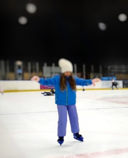 Deslizándonos por la Navidad: Patinaje sobre hielo