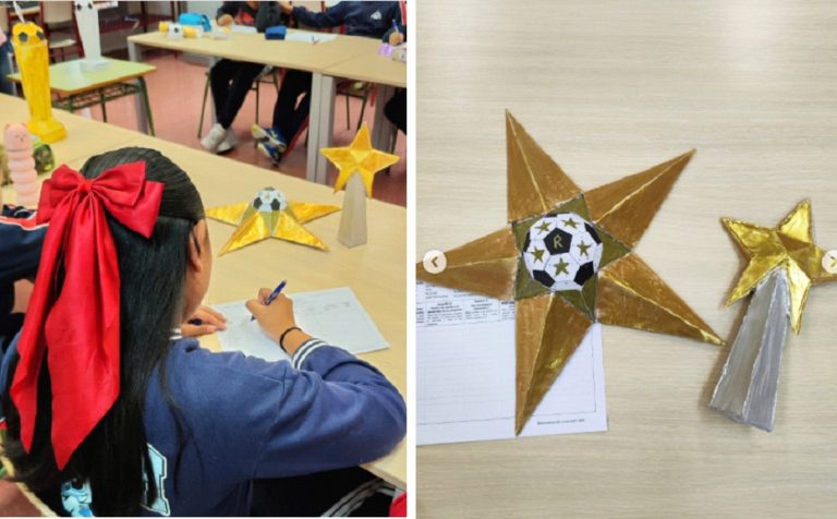 ¡Geometría en 3D! El alumnado de 6º nos sorprende con su taller de poliedros