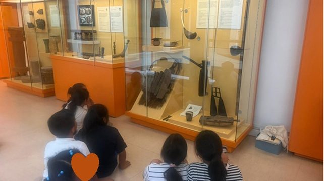 Visita museo de antropología 4º de EP