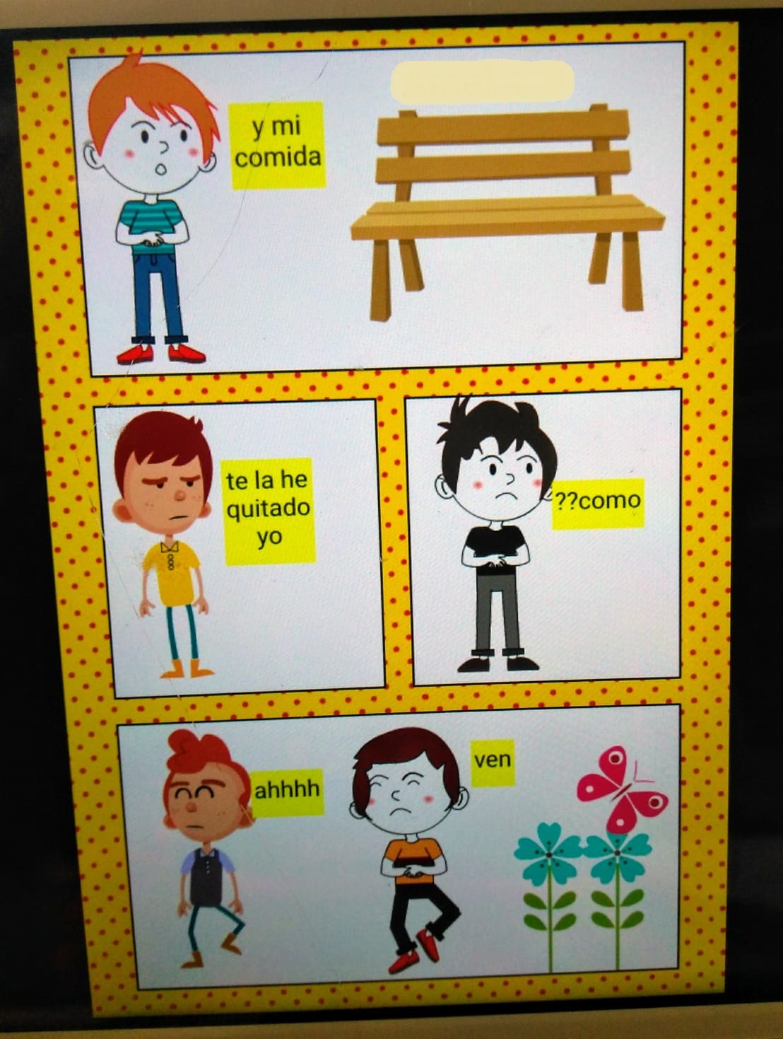 Trabajamos con los cómics