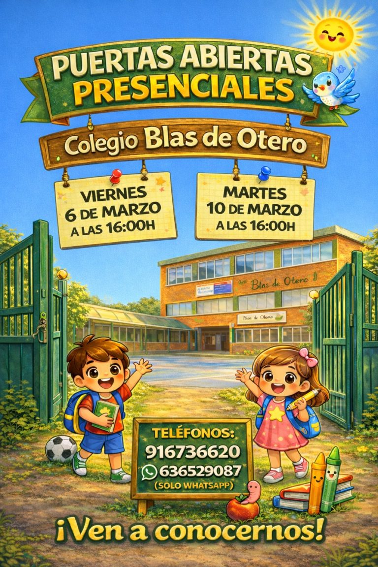 JORNADA PUERTAS ABIERTAS 2026-2027