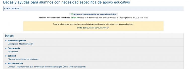 Becas ACNEAE