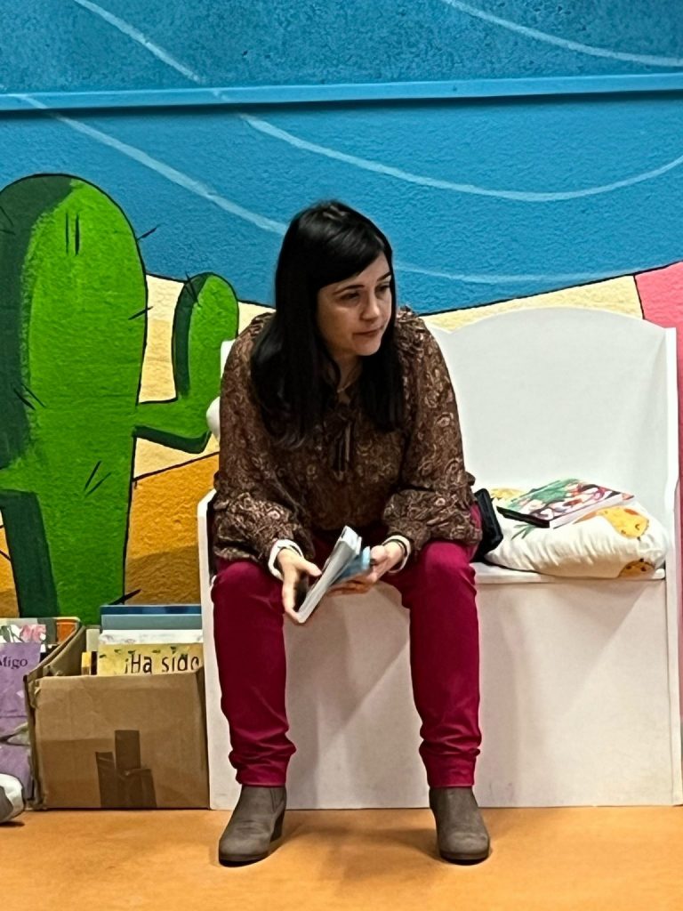 Visita de la autora Ana Cotos al colegio