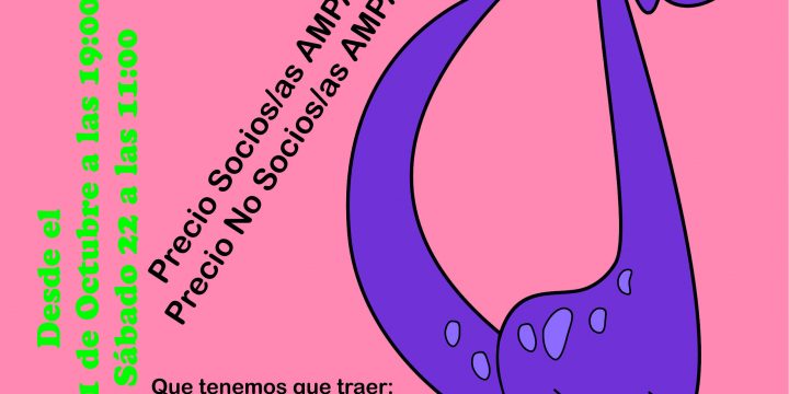 Actividad AMPA: Noche de sacos.