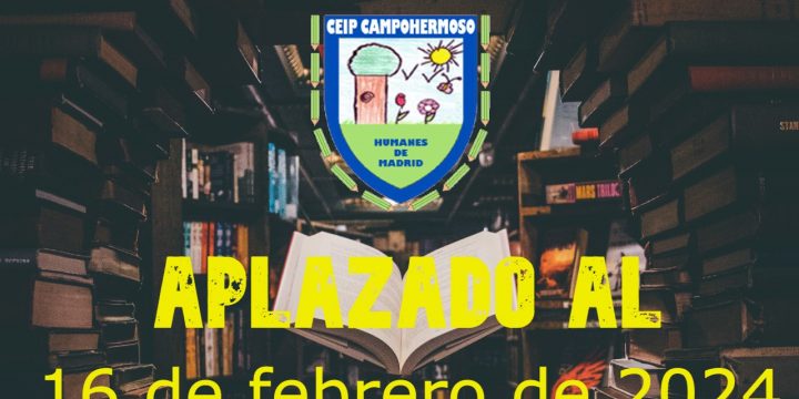 Carnaval aplazado al viernes 16 de febrero.