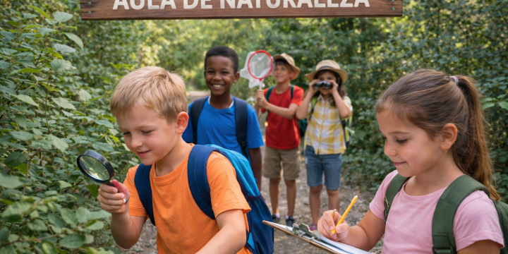 Aula de la Naturaleza (Casa de Campo). 1º Primaria