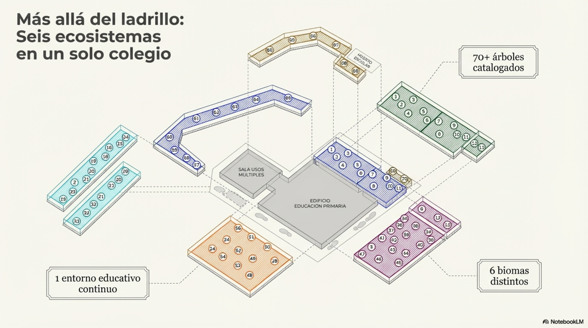 Tercera zona del Jardín del Cela