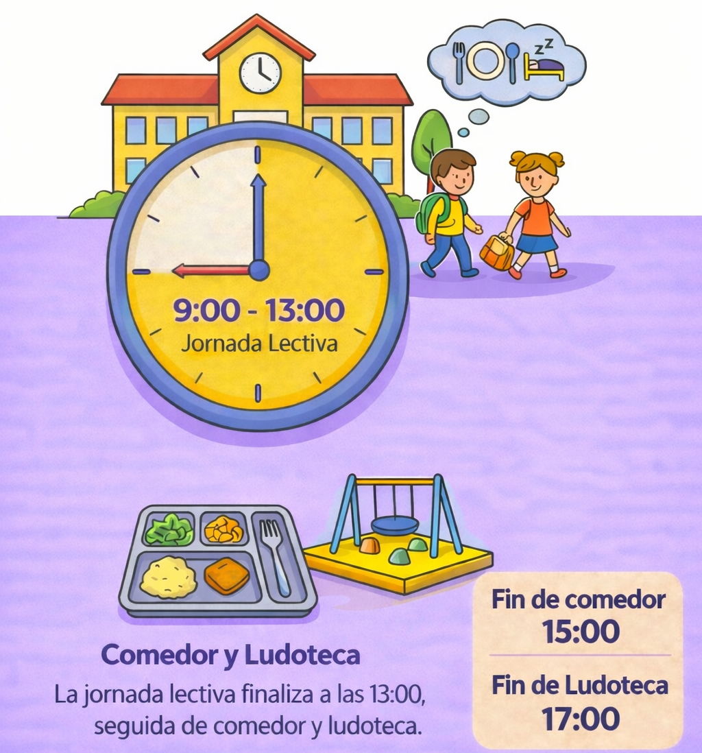 Horario de jornada reducida