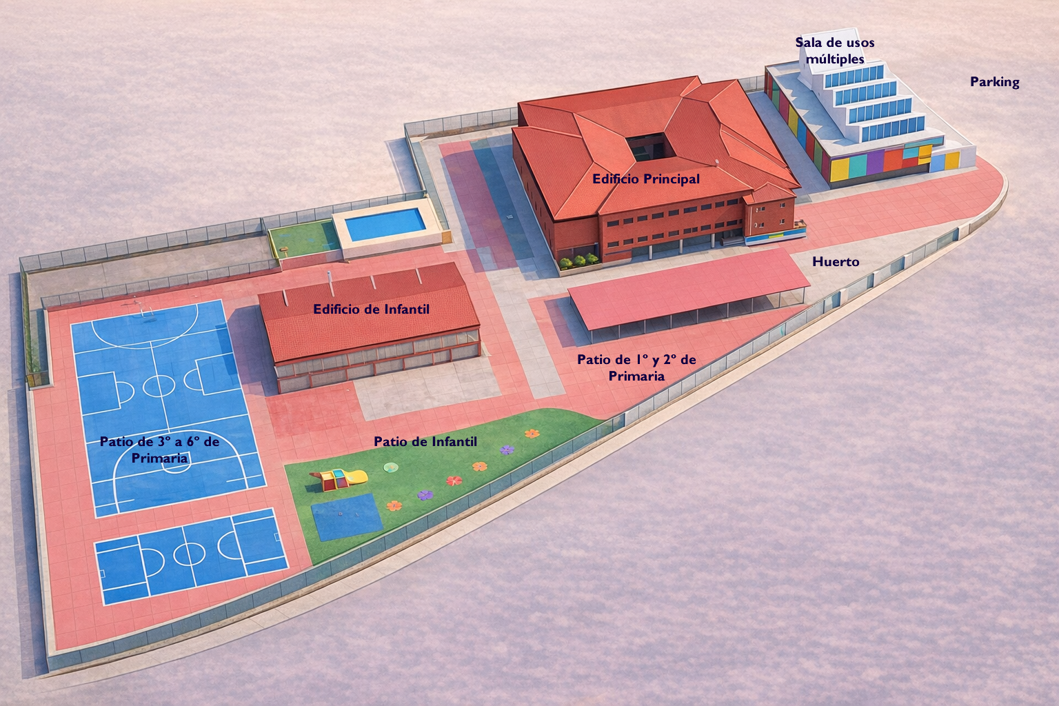 Plano del colegio