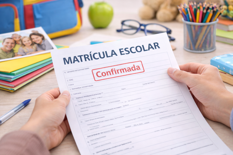 Admisión: matrícula