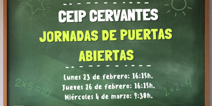 Jornadas de puertas abiertas 2026