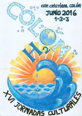 Cartel de las XVI Jornadas Culturales "H2O" Colón