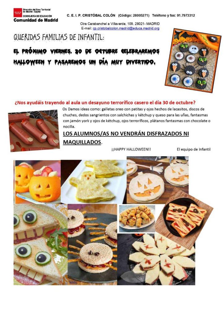 Desayuno Infantil