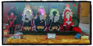 Los Reyes Magos y Papá Noel