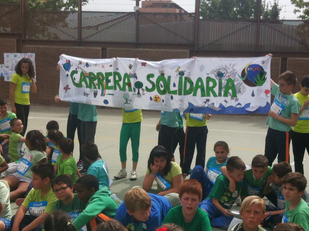Carrera solidaria curso 2014/15