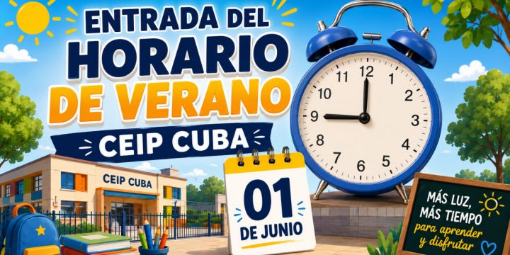 CAMBIO AL HORARIO DE VERANO